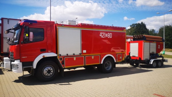 Strażacy z Kołobrzegu jadą do Francji gasić pożary lasów